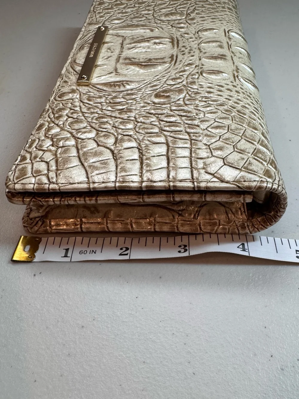 Brahmin AnnMarie Stardust Melbourne Leather Wallet Clutch